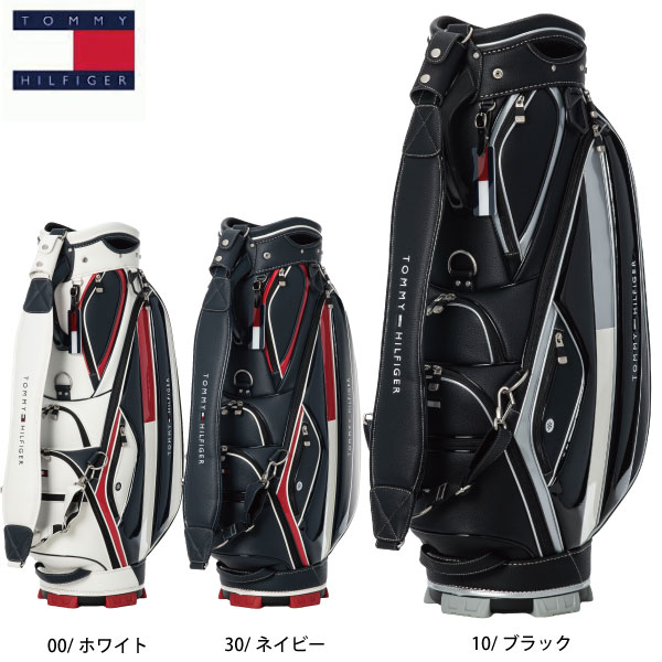 キャディバッグ カートキャディバッグ FACE トミーヒルフィガー THMG6SC2 26春夏 9型 46インチ対応 5分割 4.8kg｜CORSIA GOLF