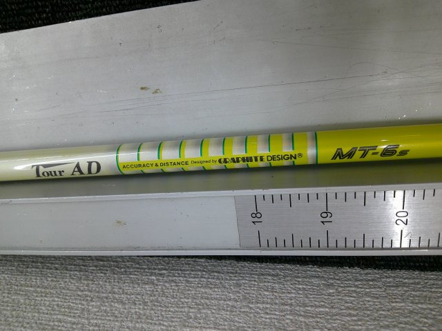 【中古】 グラファイトデザイン Tour AD MT-6（S） ヤマハ用スリーブ 44.125インチ/S/0[0404]■松山店｜ゴルフマンモス　店