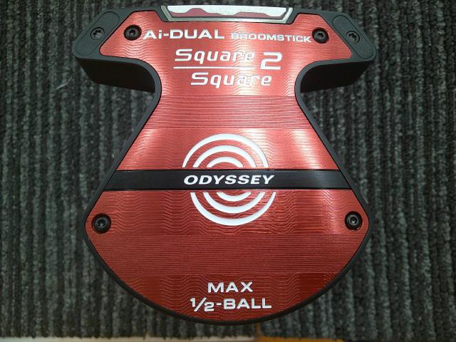 【中古】 オデッセイ Ai-DUAL S2S MAX 1／2-BALL BROOMSTICK/STROKELAB 180//3[1944]■博多店｜ゴルフマンモス　店
