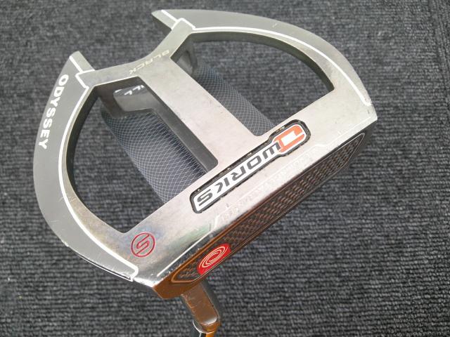 【中古】 オデッセイ O-WORKS BLACK 2-BALL FANG S/オリジナルスチール[33]//3[0966]■松山店｜ゴルフマンモス　店