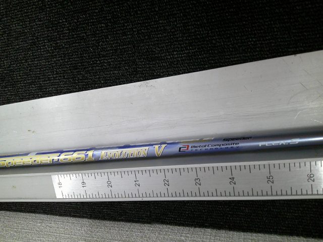 【中古】 フジクラ Speeder 661 Evolution V（S） ブリヂストン用スリーブ 44.0インチ/S/0[7491]■松山店｜ゴルフマンモス　店