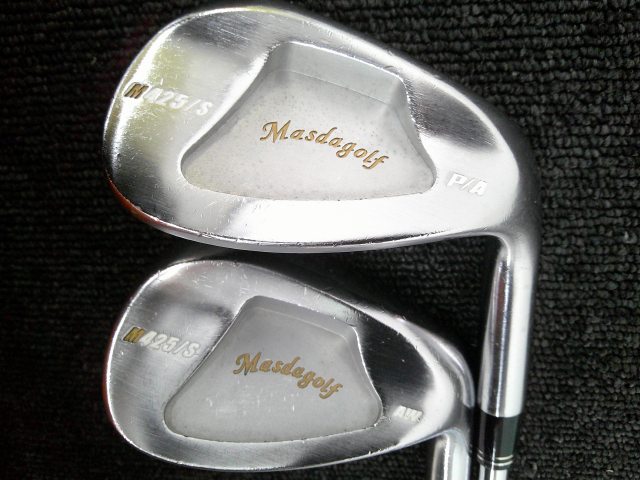 【中古】 マスダゴルフ \u003cBR\u003eSTUDIO WEDGE M425／S ニッケルクロムメッキ  PA/AW 2電話機書き割り/MODUS3 WEDGE115/WEDGE/48[8119]■松山店