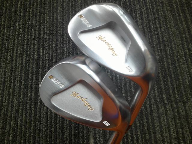 【中古】 マスダゴルフ \u003cBR\u003eSTUDIO WEDGE M425 S ニッケルクロムメッキ 2本/N.S.PRO 750GH neo/S/52.58[7991]■博多店