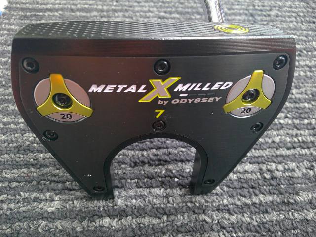 【中古】 オデッセイ METAL-X MILLED #7/オリジナルスチール[34]//3[3703]■博多店｜ゴルフマンモス　店