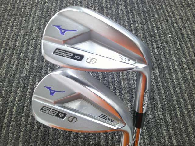 【中古】 ミズノ S23 WHITE SATIN 2本セット/Dynamic Gold HT/S200/52.56[0317]■博多店｜ゴルフマンモス　店 16,776円