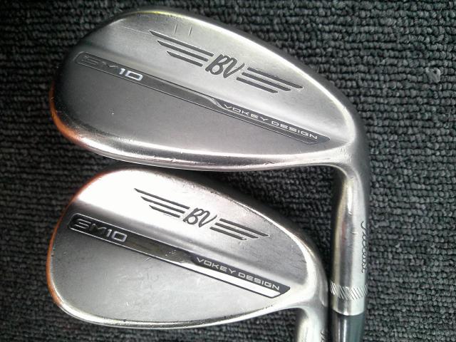 【中古】 タイトリスト \u003cBR\u003e洋弓ケイSM10 Nickel 52-12F 56-10S 2本仕掛ける/DG(JP)/S200/5256[8513]■松山店