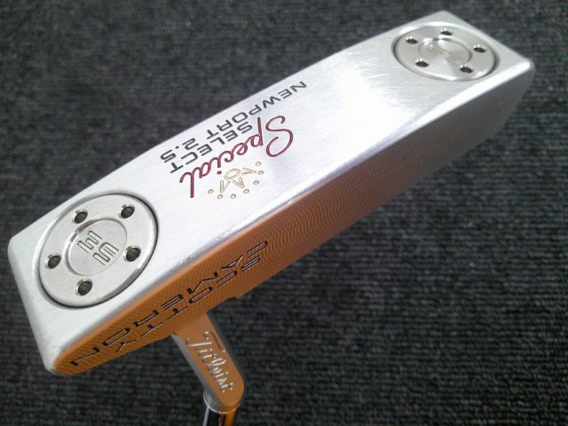 【中古】 タイトリスト <br>SPECIAL SELECT NEWPORT2.5/オリジナルスチール[34]//3.5[8889]■松山店