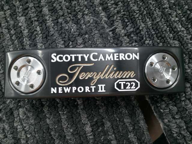 【中古】 タイトリスト \u003cBR\u003eTERYLLIUM T22 NEWPORT2/一風変わったスチール写真//3.5[2461]■博多店