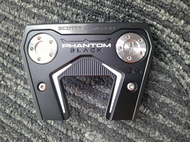 【中古】 タイトリスト \u003cBR\u003ePHANTOM BLACK 5.5/目あたらしいスチール写真//3.5[8785]■博多店