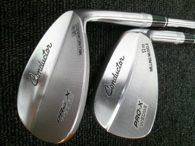 【中古】 マジェスティゴルフ(マルマン) \u003cBR\u003eCONDUCTOR PRO-X MUSCLE 52/58 2本仕掛ける/DG/S200/5258[9861]■松山店