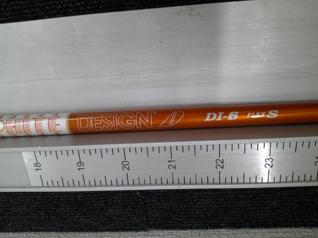 【中古】 グラファイトデザイン Tour AD DI-6（S） テーラーメイド用スリーブ 43.875インチ/S/0[0582]■松山店｜ゴルフマンモス　店