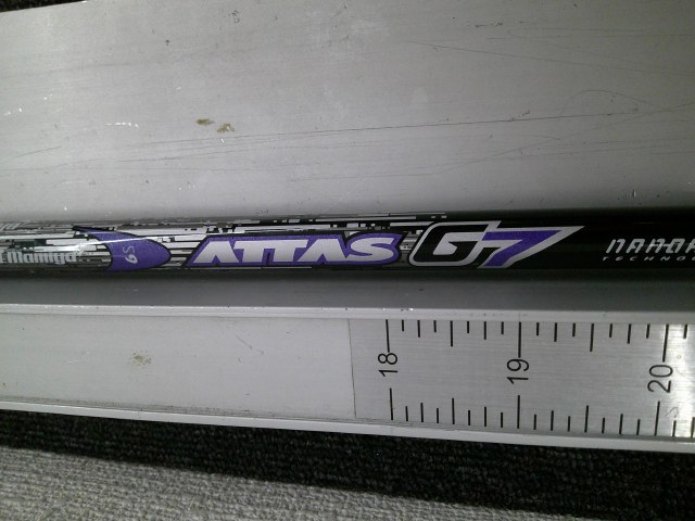 【中古】 USTマミヤ ATTAS G7 6（S） キャロウェイ用スリーブ 43.625インチ/S/0[7514]■松山店｜ゴルフマンモス　店