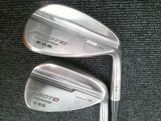 【中古】 PROTOCONCEPT \u003cBR\u003ePROTOCONCEPT FORGED WEDGE 52/58 2電話機仕掛ける/RAUNE WEDGE w85/WEDGE+/5258[0122]■松山店
