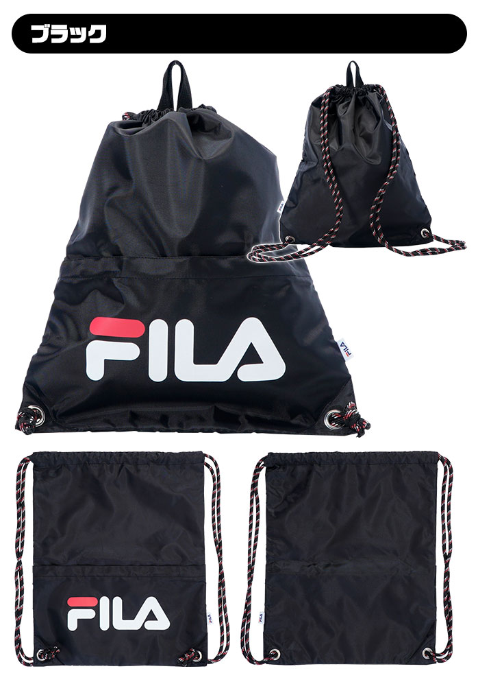 【楽天市場】フィラ ゴルフ バッグ 巾着 リュックサック バックパック ナップザック 前面ファスナーポケット バックインバック FILA