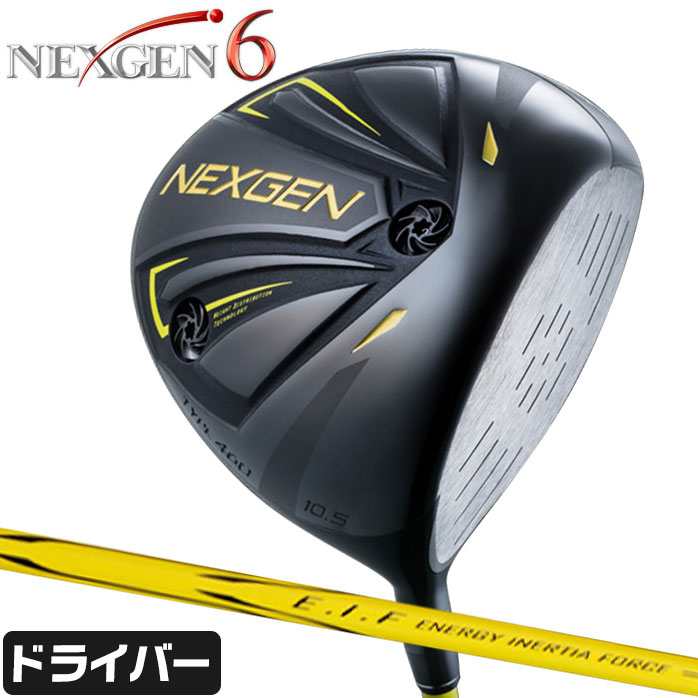 楽天市場 ネクスジェン6 ゴルフ ドライバー メンズ Black Limited プラスヤードを可能にしたeifシャフト 爆発的な飛距離で話題 Nexgen6 ゴルフパートナー 別館 楽天市場店