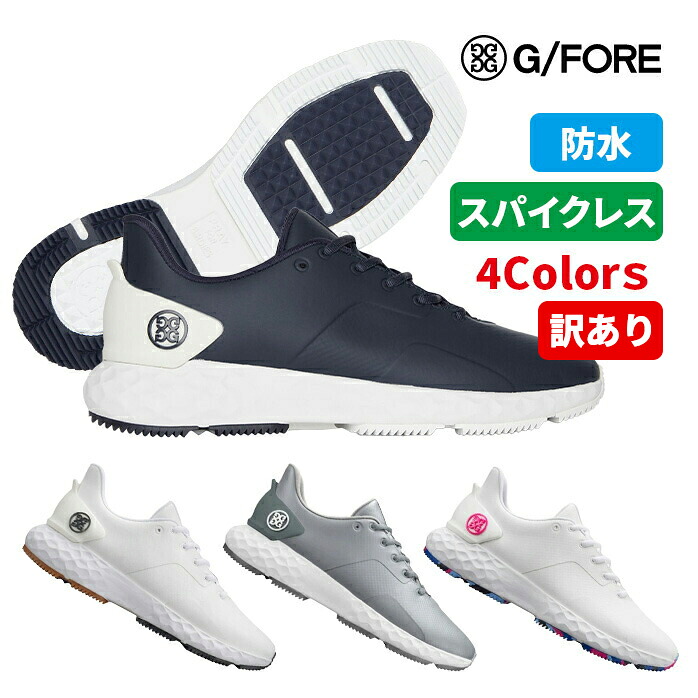 ジーフォア 新作ゴルフ レディース シューズ スポーツシューズ スニーカー 靴 楽天市場】【訳あり】G FORE ゴルフ シューズ MG4+ G4MF20EF26