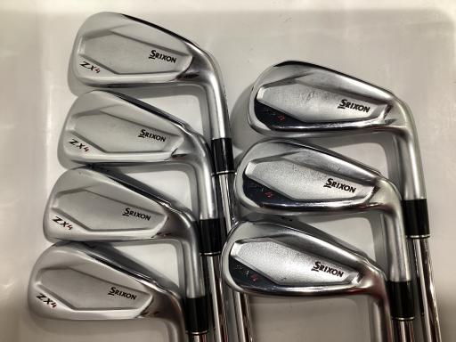 【中古】 ダンロップ SRIXON ZX4 8S アイアン仕掛ける IR NS PRO ZELOS 8 (フレックスS) メンズ 成人男性用 右利き 右用 C価値づける ゴルフ野球クラブ
