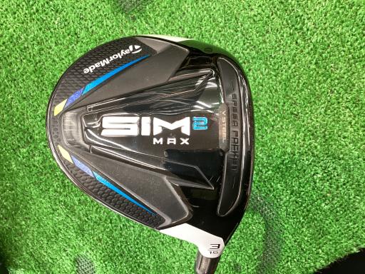 【中古】 テーラーメイド SIM2 MAX 3W フェアウェイウッド FW Tour AD HD-6 (フレックスS) メンズ 男性用 右利き 右用 Cランク ゴルフクラブ