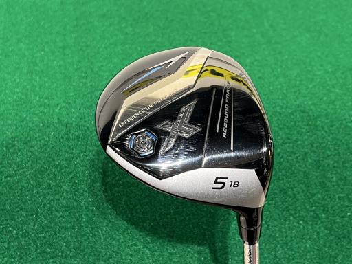 【中古】 ダンロップ XXIO(2024) eks 5W フェアウェイウッド FW 純正特注シャフト (フレックスS) メンズ 男性用 右利き 右用 Cランク ゴルフクラブ