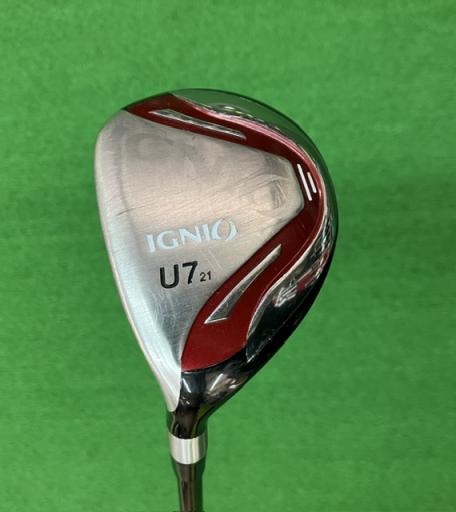 【中古】 ゴルフプランナー IGNIO ユーティリティ U7 ユーティリティ UT オリジナルカーボン (フレックスR) メンズ 男性用 右利き 右用 Cランク ゴルフクラブ