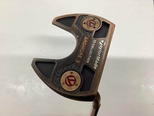 【中古】 テーラーメイド TP COLLECTION BLACK COPPER ARDMORE 3(ショートカーブ) 34インチ パター PT スチール (フレックスその他) メンズ 男性用 右利き 右用 Cランク ゴルフクラブ