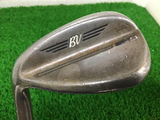【中古】 タイトリスト VOKEY SPIN MILLED SM9 ジェットブラック 58°/14°K レフティ USA ウェッジ WG 純正特注シャフト (フレックスS) メンズ 男性用 左利き レフティ 左用 Cランク ゴルフクラブ