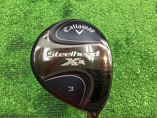 【中古】 キャロウェイ STEELHEAD XR 3W フェアウェイウッド FW リシャフト (フレックスその他) メンズ 男性用 右利き 右用 Cランク ゴルフクラブ