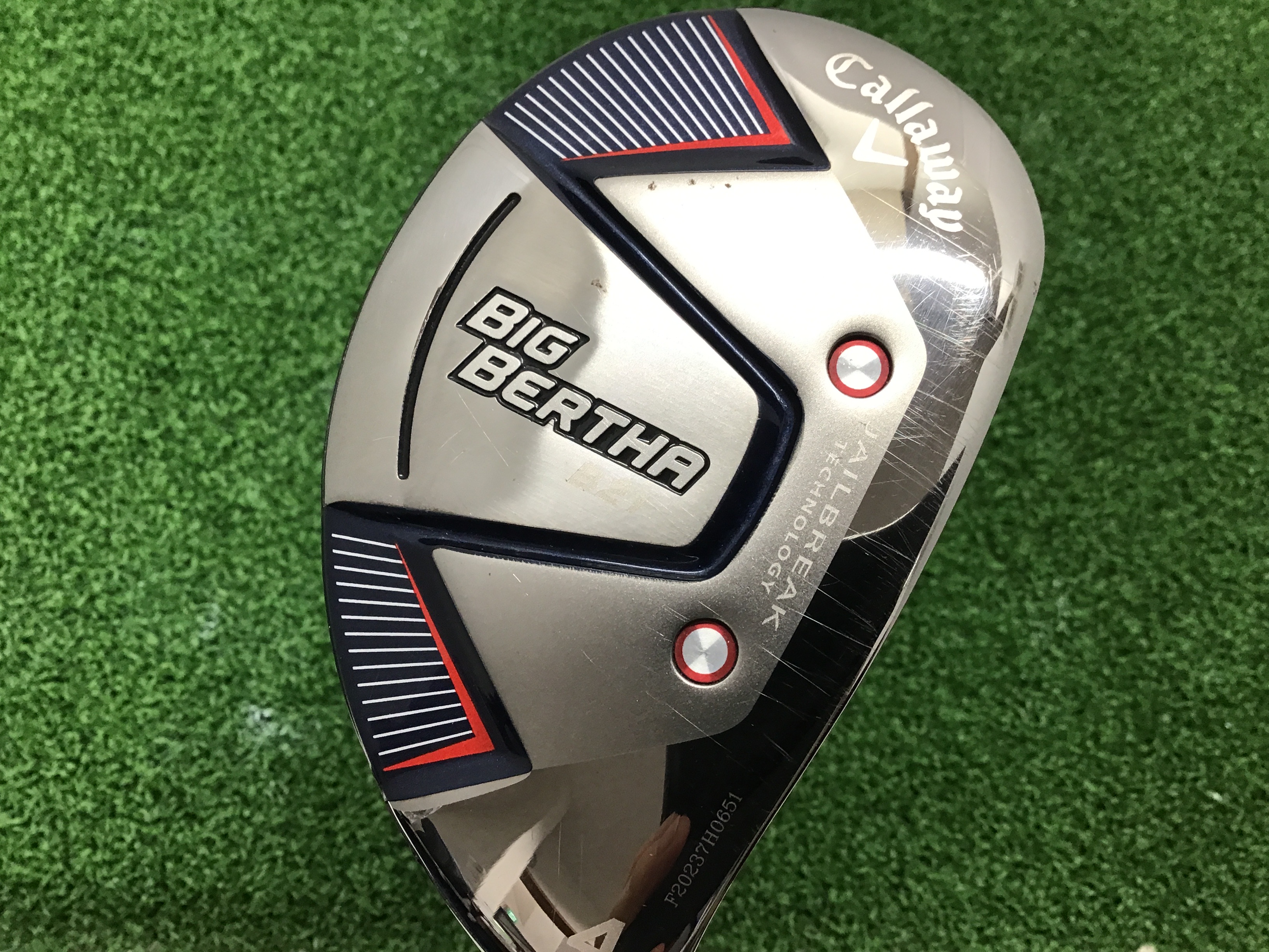 【中古】 キャロウェイ BIG BERTHA B21 U4 ユーティリティ UT 純正特注シャフト (フレックスS) メンズ 男性用 右利き 右用 Cランク ゴルフクラブ