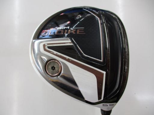 【中古】 テーラーメイド SIM GLOIRE 5W フェアウェイウッド FW AIR Speeder TM(FW) (フレックスSR) メンズ 男性用 右利き 右用 Cランク ゴルフクラブ