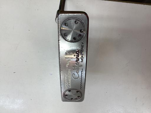 【中古】 タイトリスト SCOTTY CAMERON California MONTEREY 34インチ(15g) パター PT スチール (フレックスその他) メンズ 男性用 右利き 右用 Cランク ゴルフクラブ