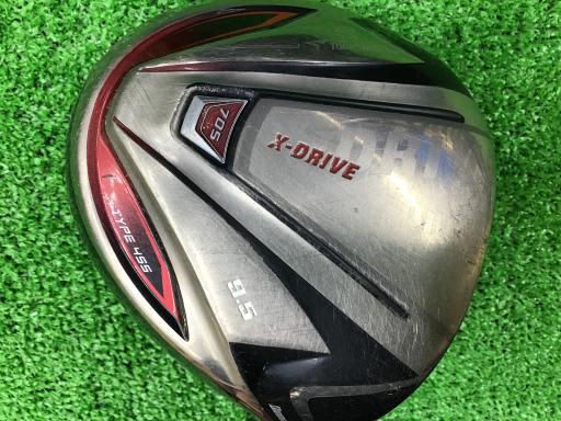 【中古】 ブリヂストン TOURSTAGE X-DRIVE 705 TYPE455 9.5° ドライバー DR Tour AD DJ-6 (フレックスS) メンズ 男性用 右利き 右用 Cランク ゴルフクラブ
