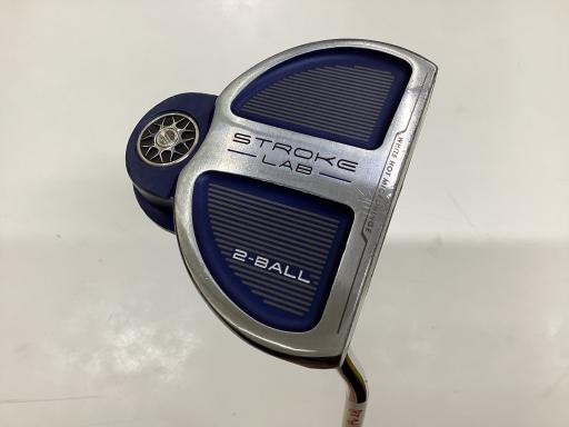 【中古】 オデッセイ STROKE LAB 2-BALL(シルバー/ネイビー) 31インチ レディース パター PT STROKE LAB (フレックスその他) レディース 女性用 右利き 右用 Cランク ゴルフクラブ 18,668円