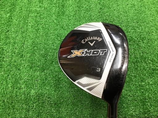 【中古】 キャロウェイ X HOT 3W フェアウェイウッド FW リシャフト (フレックスその他) メンズ 男性用 右利き 右用 Cランク ゴルフクラブ