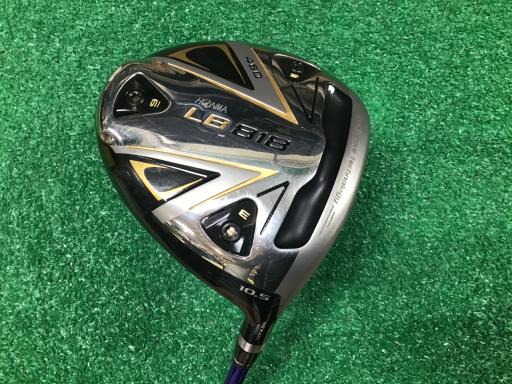【中古】 本間ゴルフ LB-818 460 10.5° ドライバー DR 純正特注シャフト (フレックスSR) メンズ 男性用 右利き 右用 Cランク ゴルフクラブ
