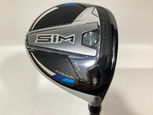 【中古】 テーラーメイド SIM 3W フェアウェイウッド FW 純正特注シャフト (フレックスS) メンズ 男性用 右利き 右用 Cランク ゴルフクラブ