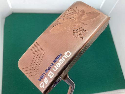 【中古】 ベティナルディ BETTINARDI QUEEN B #6(2021) 34インチ パター PT スチール (フレックスその他) メンズ 男性用 右利き 右用 Cランク ゴルフクラブ