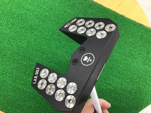【中古】 L.A.B.GOLF L.A.B.GOLF Mezz.1 MAX Counter Balance(BLACK) 37.5in パター PT ACCRA×L.A.B.GOLF(白いことロング) (フレックス余分の物) メンズ 成人男性用 右利き 右用 D序列付ける ゴルフ野球クラブ