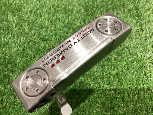 【中古】 タイトリスト SCOTTY CAMERON select NEWPORT 2(2018) 33インチ パター PT スチール (フレックスその他) メンズ 男性用 右利き 右用 Cランク ゴルフクラブ
