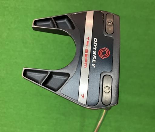 【中古】 オデッセイ TRI-BEAM #7 34in パター PT STROKE LAB(2023) (フレックス余分の物) メンズ 成人男性用 右利き 右用 C序列付ける ゴルフ野球クラブ