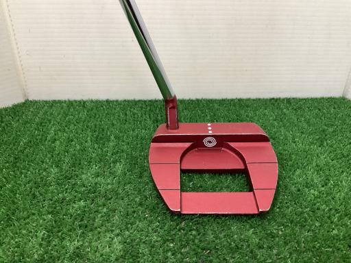 【中古】 オデッセイ O WORKS RED JAILBIRD MINI S 34インチ パター PT スチール (フレックスその他) メンズ 男性用 右利き 右用 Cランク ゴルフクラブ