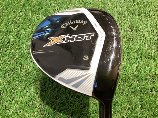 【中古】 キャロウェイ X HOT 3W フェアウェイウッド FW X HOT 60W(フェアウェイウッド) (フレックスS) メンズ 男性用 右利き 右用 Cランク ゴルフクラブ