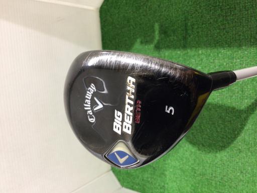 【中古】 キャロウェイ BIG BERTHA(2014) BETA 5W フェアウェイウッド FW AIR Speeder for BIG BERTHA(フェアウェイ) (フレックスR) メンズ 男性用 右利き 右用 Cランク ゴルフクラブ