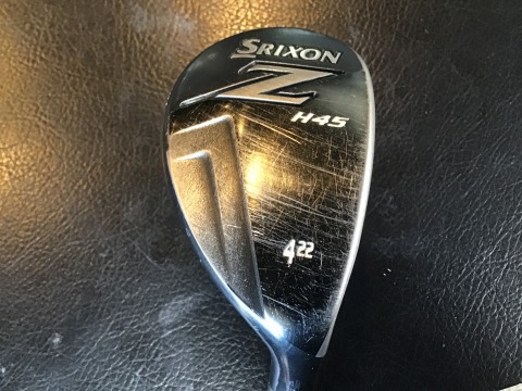 【中古】 ダンロップ SRIXON Z H45 U4 ユーティリティ UT Miyazaki Kosuma Blue(水) Hybrid (フレックスS) メンズ 男性用 右利き 右用 Dランク ゴルフクラブ