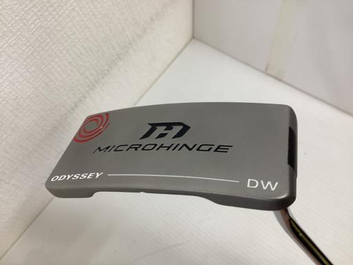 【中古】 オデッセイ MICROHINGE DW 34インチ パター PT スチール (フレックスその他) メンズ 男性用 右利き 右用 Cランク ゴルフクラブ