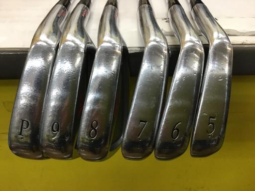 【中古】 ミズノ MP-54 6S アイアンセット IR 純正特注シャフト (フレックスS) メンズ 男性用 右利き 右用 Dランク ゴルフクラブ