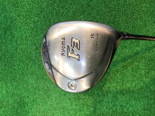 【中古】 リョーマゴルフ Ryoma F シルバー F3 フェアウェイウッド FW Tour AD RF2 (フレックスR) メンズ 男性用 右利き 右用 Cランク ゴルフクラブ