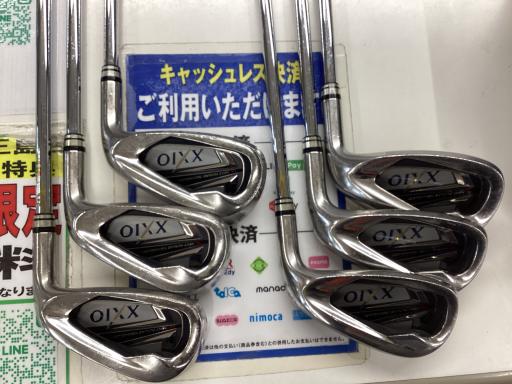 【中古】 ダンロップ XXIO(2012) 6S アイアンセット IR 純正特注シャフト (フレックスS) メンズ 男性用 右利き 右用 Cランク ゴルフクラブ