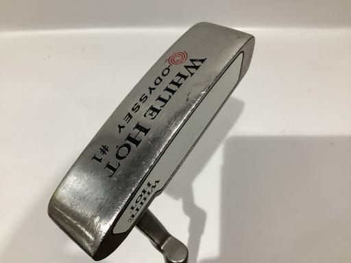 【中古】 オデッセイ WHITE HOT #1 33in パター PT スチール写真 (フレックス余分の物) メンズ 成人男性用 右利き 右用 C序列付ける ゴルフ野球クラブ クラブ-ゴルフ-スポーツ・アウトドア