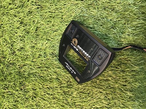 【中古】 オデッセイ Ai-ONE・MILLED JAILBIRD MINI T DB(カスタム) パター PT 純正特注シャフト (フレックスその他) メンズ 男性用 右利き 右用 Cランク ゴルフクラブ