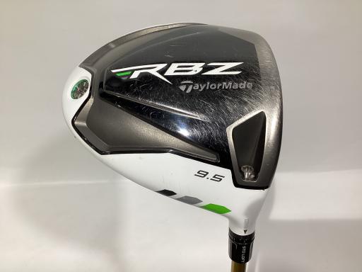 【中古】 テーラーメイド RBZ 9.5° ドライバー DR 純正特注シャフト (フレックスS) メンズ 男性用 右利き 右用 Cランク ゴルフクラブ